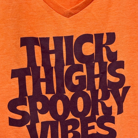 Torrid thick's spooky vibes v neck - Picture 2 of 3
